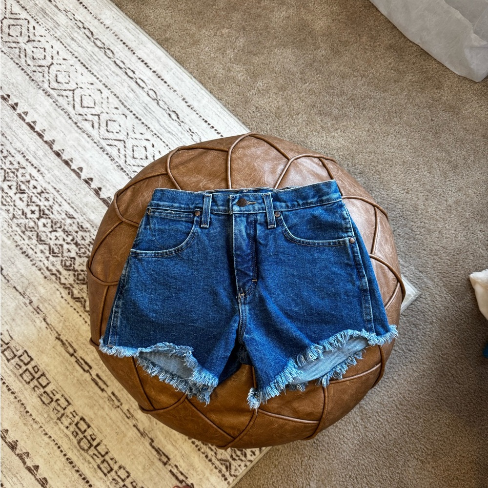 Wrangler Dark Blue Jean Shorts